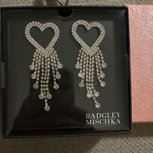 Rhinestone Badcley Mischka Earrings